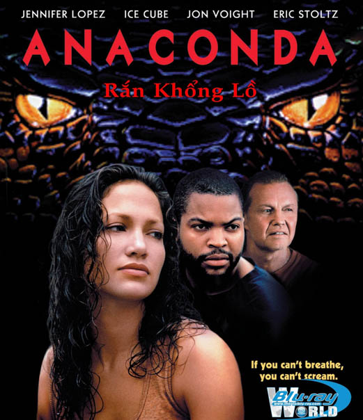 B166 Anaconda Rắn khổng lồ 2D 25G (dolby truehd 5.1) Phim Blu